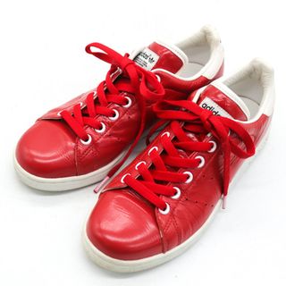 アディダス(adidas)のアディダス スニーカー スタンスミス 1 G16210 STAN SMITH 1 シューズ 靴 レディース 23.5cmサイズ レッド adidas(スニーカー)