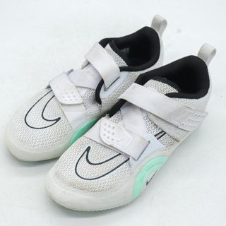 ナイキ(NIKE)のナイキ サイクリングシューズ スーパーレップサイクル 2 ネクストネイチャー 靴 メンズ レディース 24.5cmサイズ ホワイト NIKE(スニーカー)