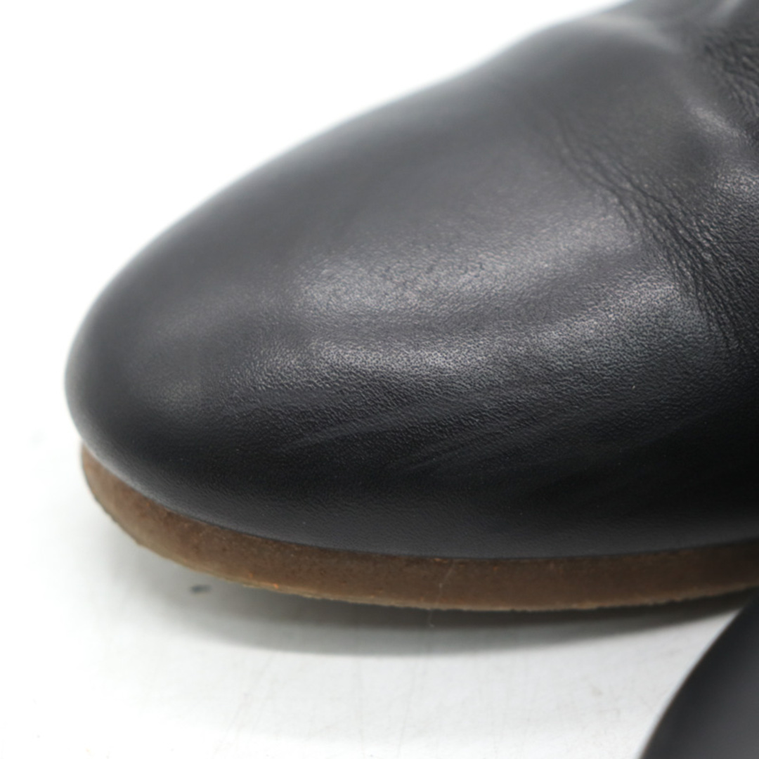 SOMETHING(サムシング)のサムシング ブーツ エンジニア ボア フラット 防寒 シューズ 靴 黒 レディース 24cmサイズ ブラック SOMETHING レディースの靴/シューズ(ブーツ)の商品写真