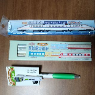 ジェイアール(JR)の新品 JR・西鉄 文房具 3点セット 鉄道グッズ(鉄道)