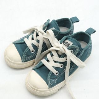 コンバース(CONVERSE)のコンバース スニーカー チャイルド オールスター 3SC754 シューズ 子供 靴 キッズ 男の子用 16cmサイズ グリーン CONVERSE(スニーカー)