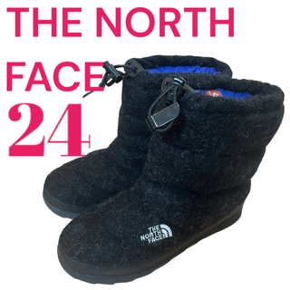 THE NORTH FACE - ザノースフェイス ヌプシ　ブーティー　ブラック　24cm ウール
