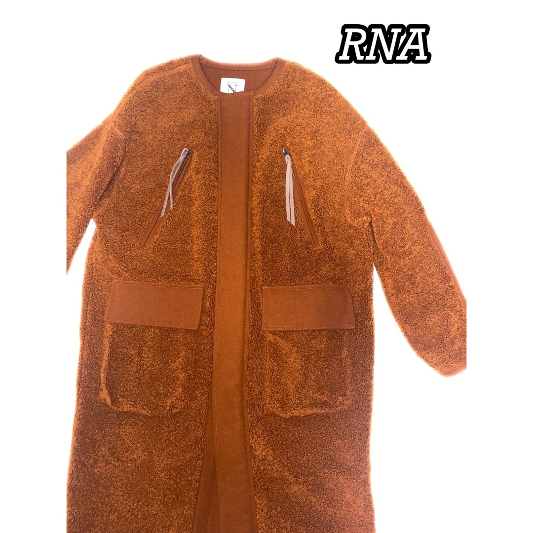 RNA(アールエヌエー)の【超美品】RNA ロングコート レディースのジャケット/アウター(ロングコート)の商品写真