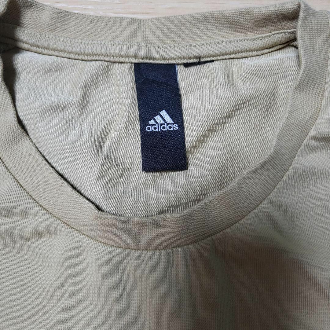 adidas(アディダス)のアディダス adidas ロングTシャツ メンズMサイズ メンズのトップス(Tシャツ/カットソー(七分/長袖))の商品写真