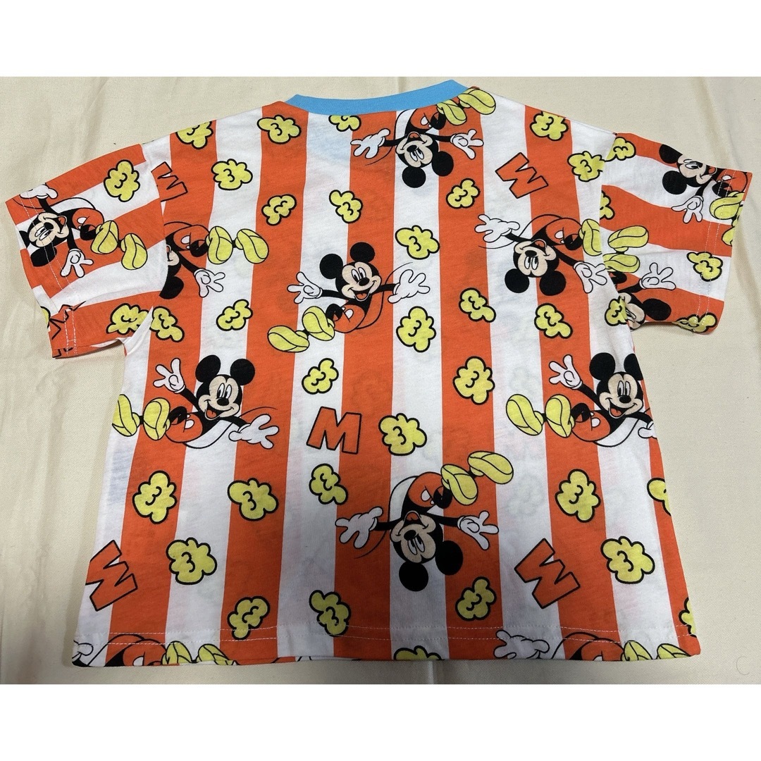 しまむら(シマムラ)のミコリッド　チマジロ　ミッキー  ポップコーン　半袖Tシャツ　120　 キッズ/ベビー/マタニティのキッズ服男の子用(90cm~)(Tシャツ/カットソー)の商品写真