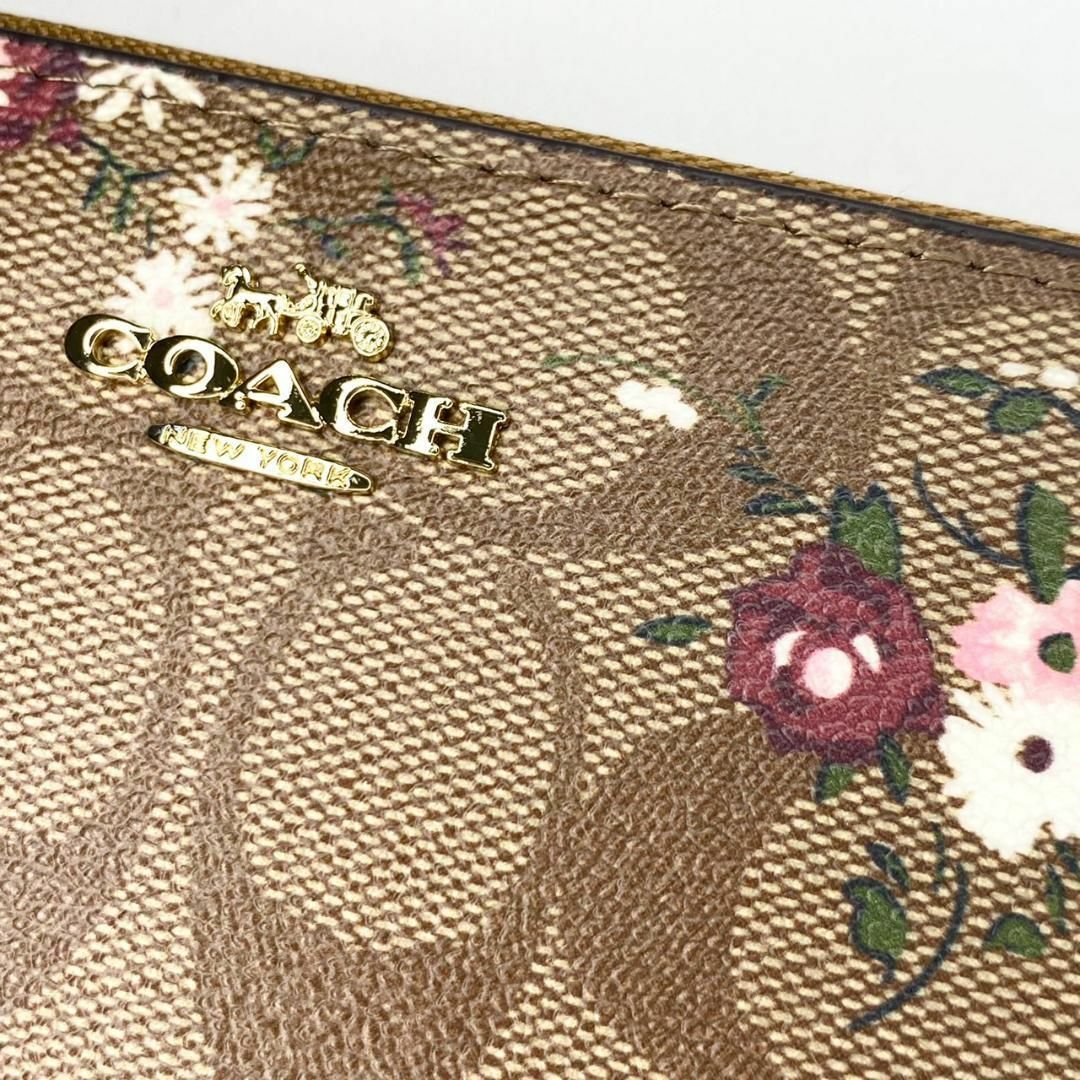 COACH(コーチ)の【新品未使用】✨COACH　コーチ　長財布　花柄　ワイルドフラワー レディースのファッション小物(財布)の商品写真