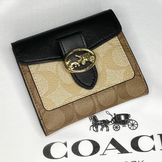 COACH - COACH コーチ ミニ財布 馬モチーフ シグネチャー