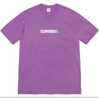 シュプリーム(Supreme)の20ss Supreme Motion Logo Tee  Purple M(Tシャツ/カットソー(半袖/袖なし))