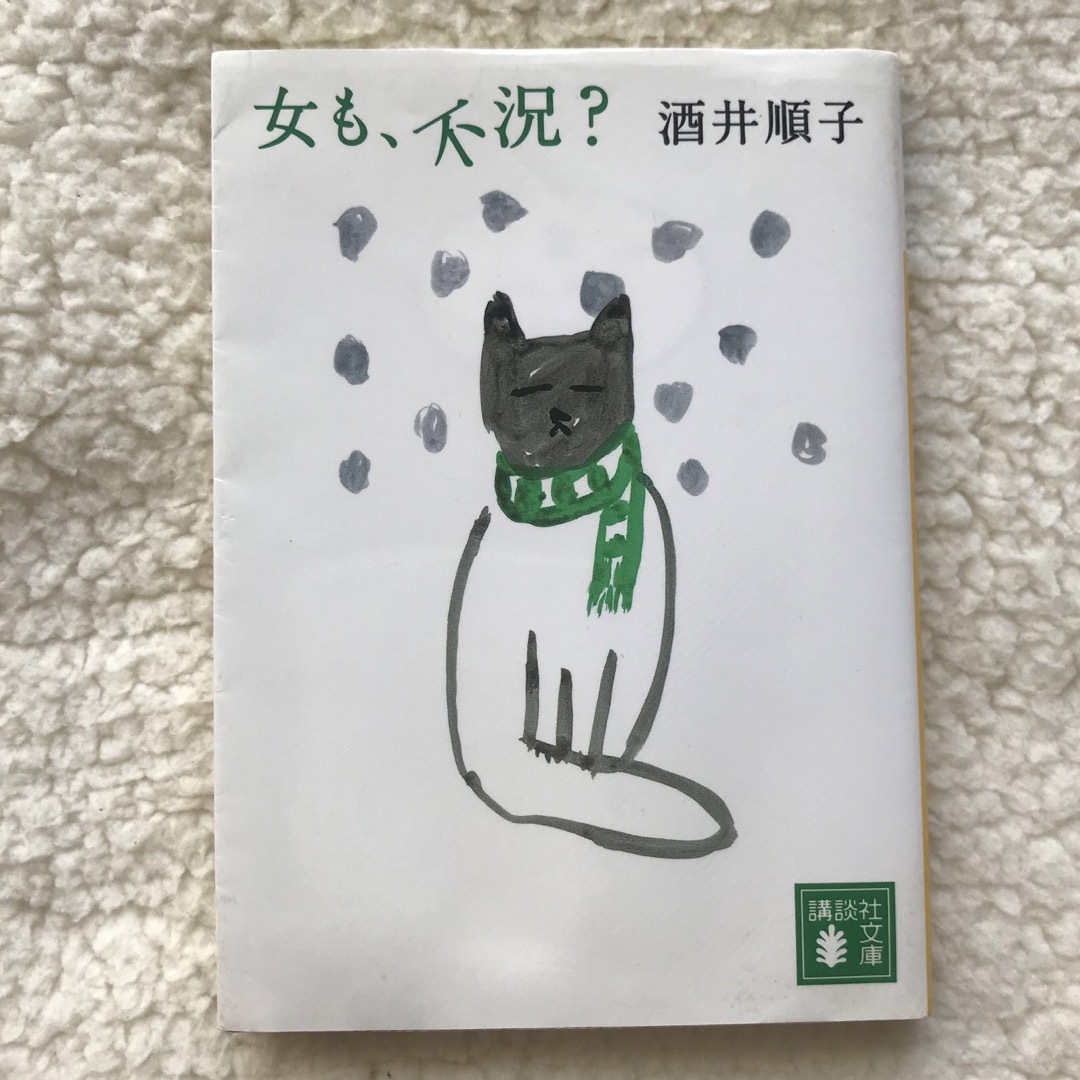 講談社(コウダンシャ)の女も、不況？　酒井順子　文庫本 エンタメ/ホビーのエンタメ その他(その他)の商品写真