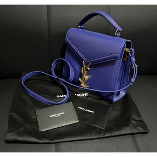 サンローラン(Saint Laurent)の【値下げ・返品不可】SAINTLAURENT ショルダーバッグ  ブルー(ハンドバッグ)