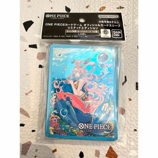 ワンピース(ONE PIECE)の新品未開封　ワンピースカードゲーム　オフィシャルスリーブ　リミテッドエディション(カードサプライ/アクセサリ)