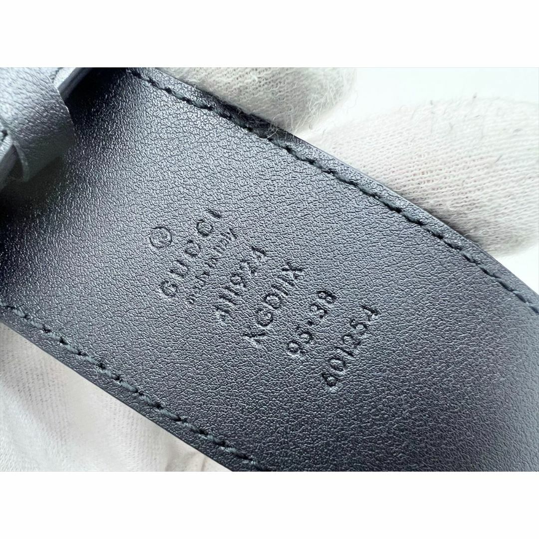 Gucci(グッチ)の現行　美品　グッチ　GGスプリーム　インターロッキングG　 ベルト　95/39 メンズのファッション小物(ベルト)の商品写真