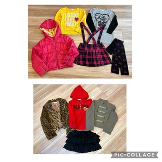 イングファースト(INGNI First)の子供服女の子  秋冬物まとめ売り ダウンジャケット　スカート　120-140cm(ジャケット/上着)