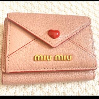 miumiu - 極美品 miumiu ラウンドファスナー 花柄 フラワー miuロゴ 長