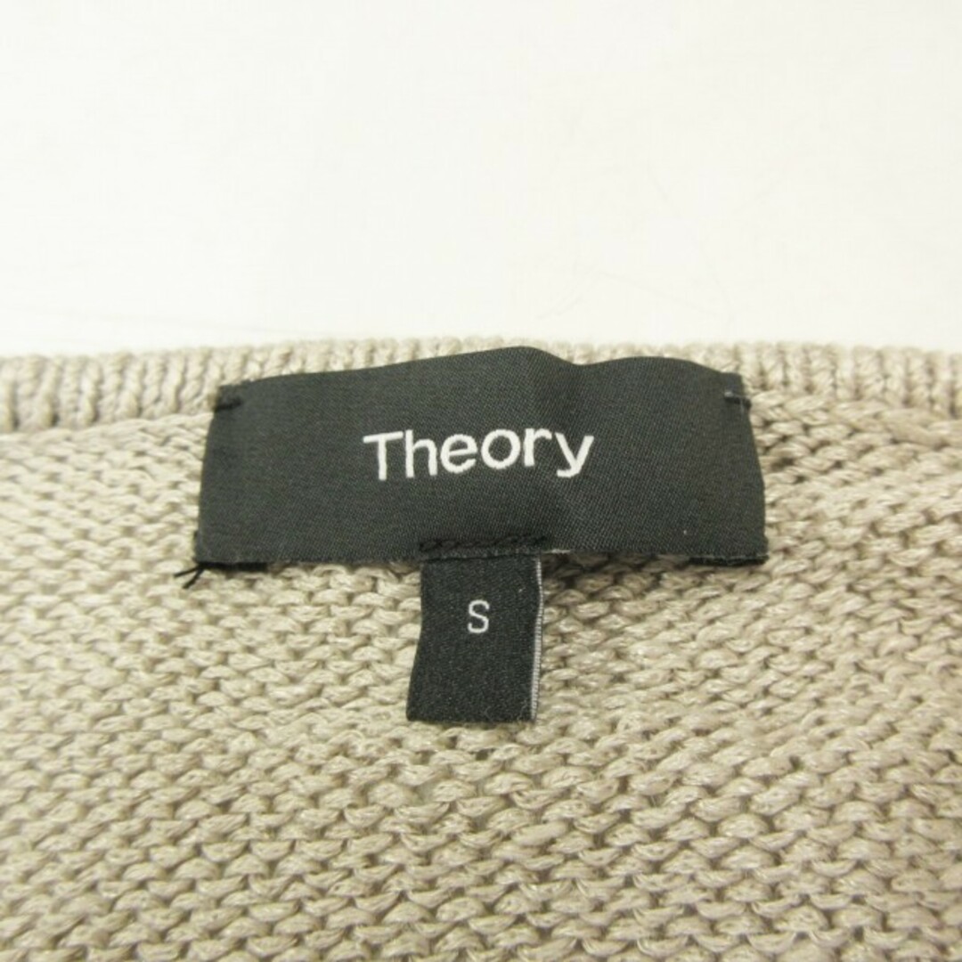 theory - セオリー 21SS ニット カットソー リネン 切替