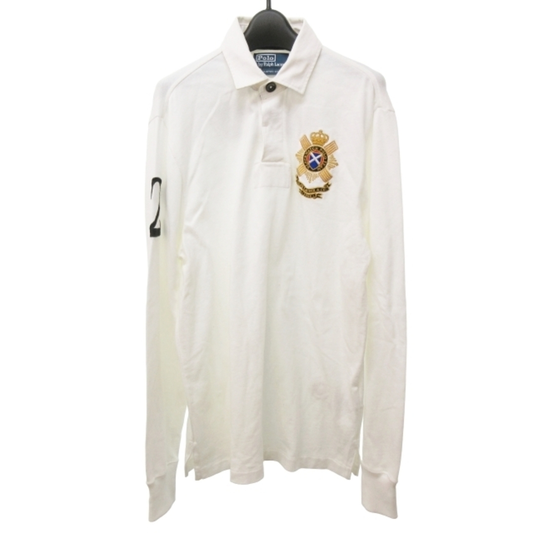 POLO RALPH LAUREN(ポロラルフローレン)のポロ バイ ラルフローレン ポロシャツ カットソー ロゴ 刺繍 S IBO47 メンズのトップス(ポロシャツ)の商品写真