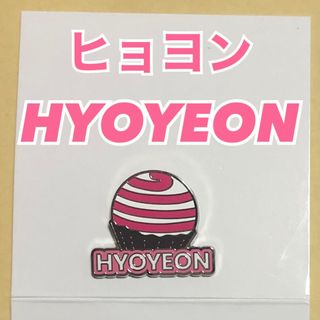 SMT SMTOWN 少女時代 ヒョヨン HYOYEON ピンバッジ トレカ(K-POP/アジア)