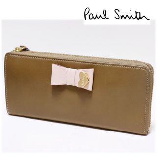 ポールスミス(Paul Smith)の《ポールスミス》新品 ハートモチーフ レザーL字ファスナー式長財布 ウォレット(財布)