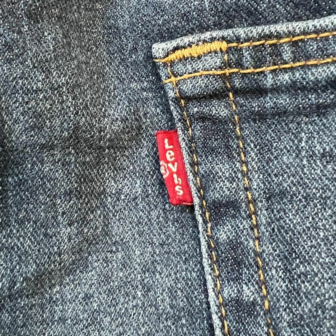 Levi's(リーバイス)のLevi's　505　テーパード　デニム　濃紺　古着　インディゴブルー　W38 メンズのパンツ(デニム/ジーンズ)の商品写真