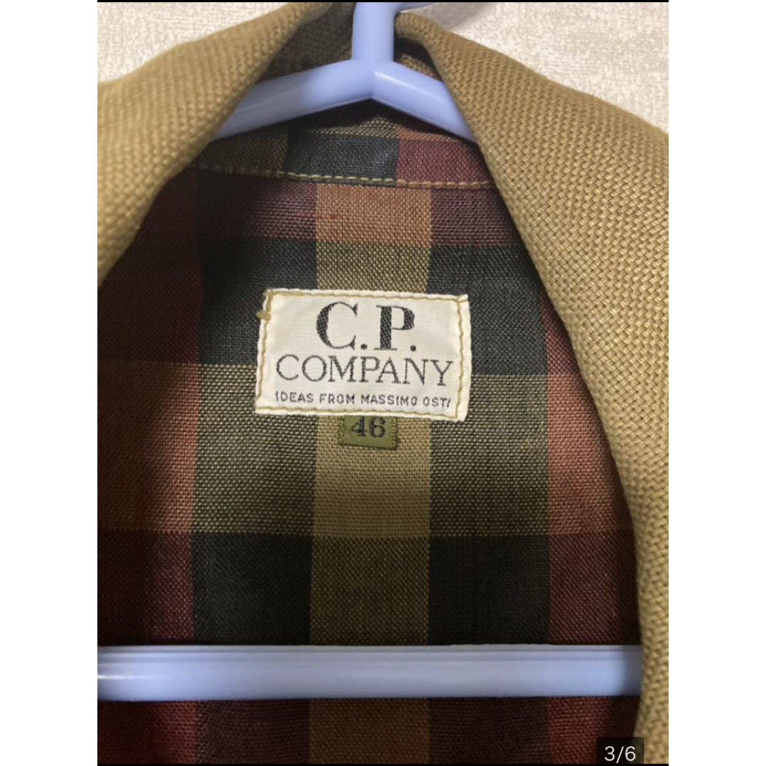 C.P. Company(シーピーカンパニー)の80s シーピーカンパニー リネン 麻ブルゾン メンズのジャケット/アウター(ブルゾン)の商品写真