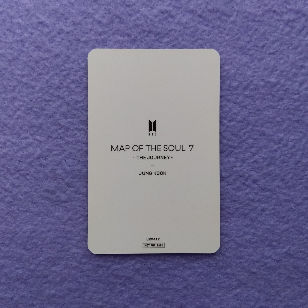 防弾少年団(BTS)(ボウダンショウネンダン)のBTS MAP OF THE SOUL 7 the journey トレカ エンタメ/ホビーのCD(K-POP/アジア)の商品写真