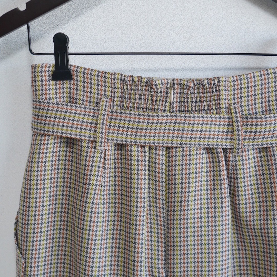 aquagirl(アクアガール)のaquagirl アクアガール ガンクラブチェック ロングタイトスカート レディースのスカート(ロングスカート)の商品写真
