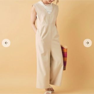 COHINA - コヒナ cohina サロペット 新品タグ付き アイボリー short ショート