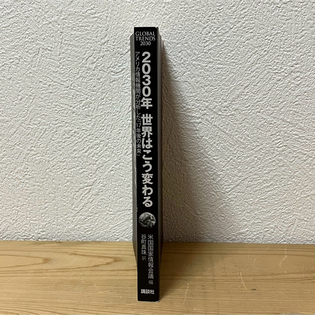 講談社(コウダンシャ)の▼2030年 世界はこう変わる アメリカ情報機関が分析した「17年後の未来」 エンタメ/ホビーの本(ビジネス/経済)の商品写真