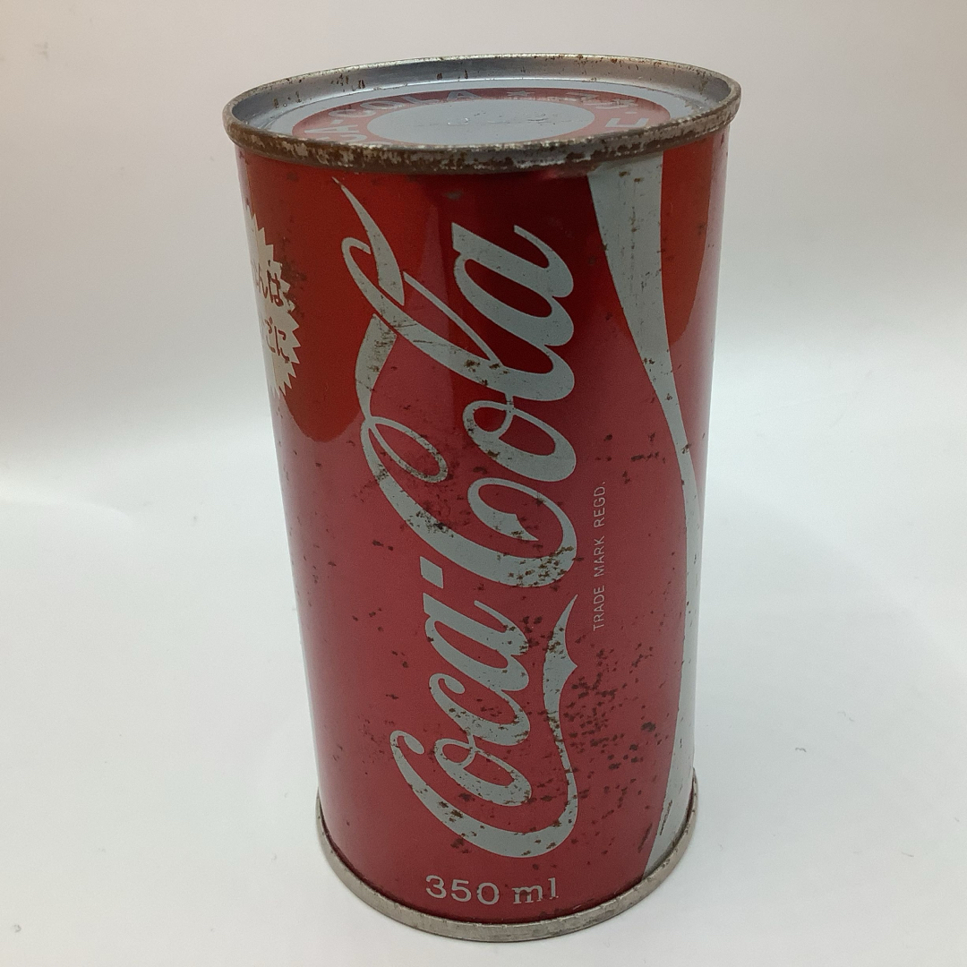 コカ・コーラ(コカコーラ)の希少 昭和レトロ Coca Cola  コカ・コーラ 空き缶 空缶 ヴィンテージ エンタメ/ホビーのコレクション(ノベルティグッズ)の商品写真