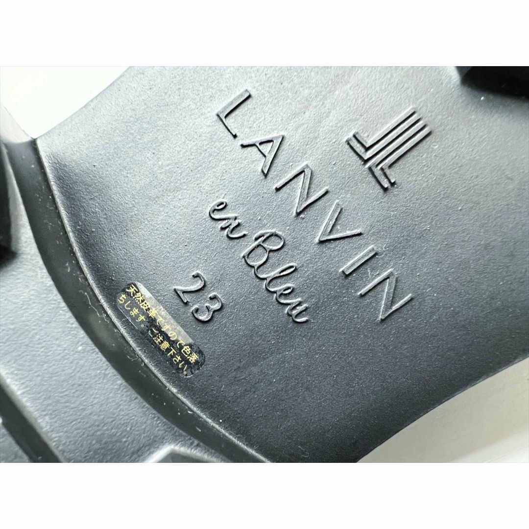 LANVIN en Bleu(ランバンオンブルー)の未使用保管　美品　ランバン オン ブルー 　厚底　 タッセル　ローファー　23 レディースの靴/シューズ(ローファー/革靴)の商品写真