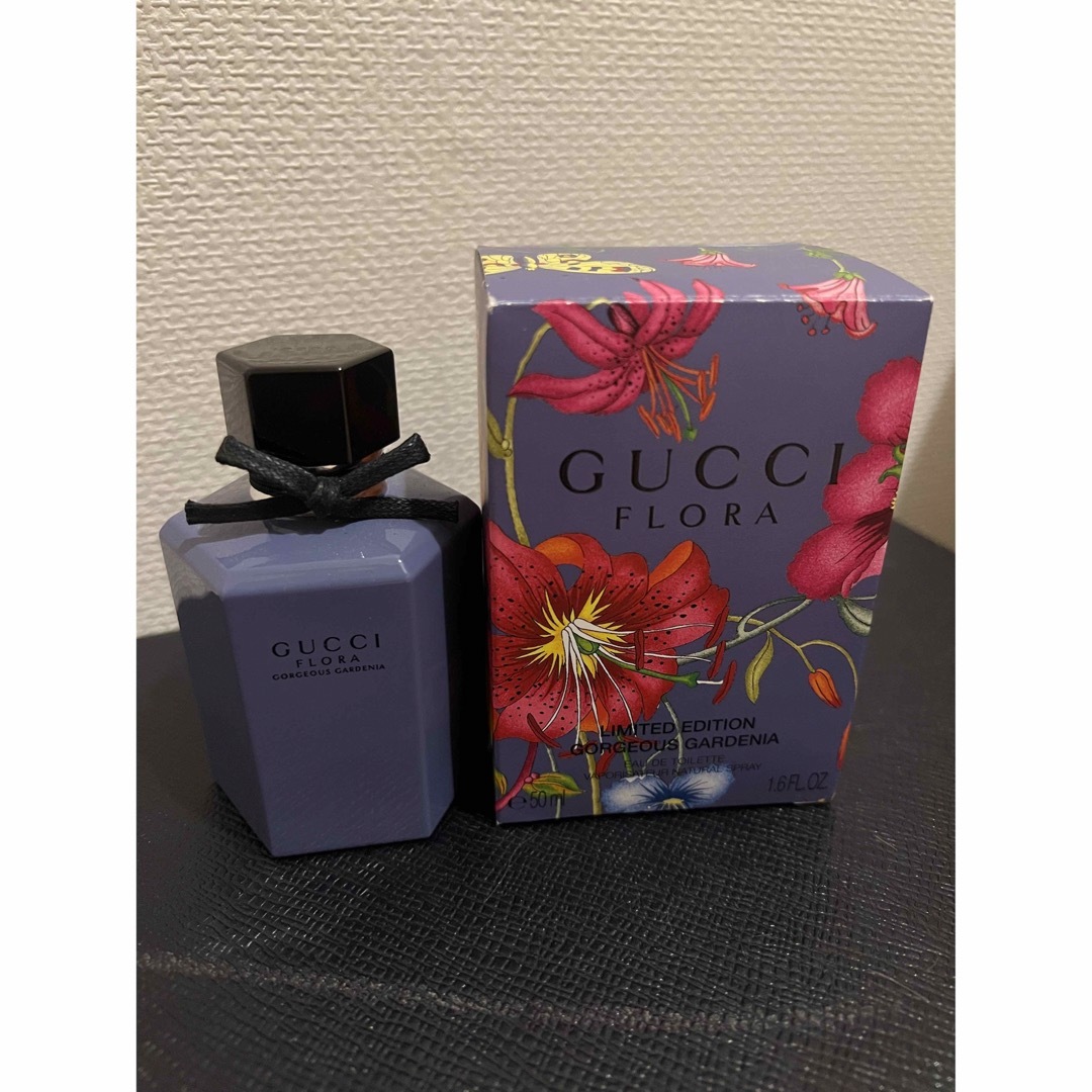 Gucci(グッチ)のグッチ　香水　フローラゴージャスガーデニアラベンダーオードトワレ コスメ/美容の香水(香水(女性用))の商品写真