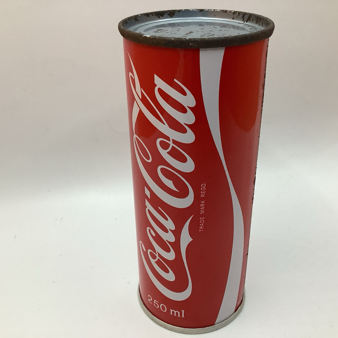 コカ・コーラ(コカコーラ)の希少 80s 昭和レトロ Coca Cola  コカ・コーラ 空き缶 ビンテージ エンタメ/ホビーのコレクション(ノベルティグッズ)の商品写真