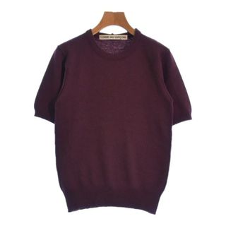 コムデギャルソン(COMME des GARCONS)のCOMME des GARCONS ニット・セーター -(M位) 赤紫 【古着】【中古】(ニット/セーター)