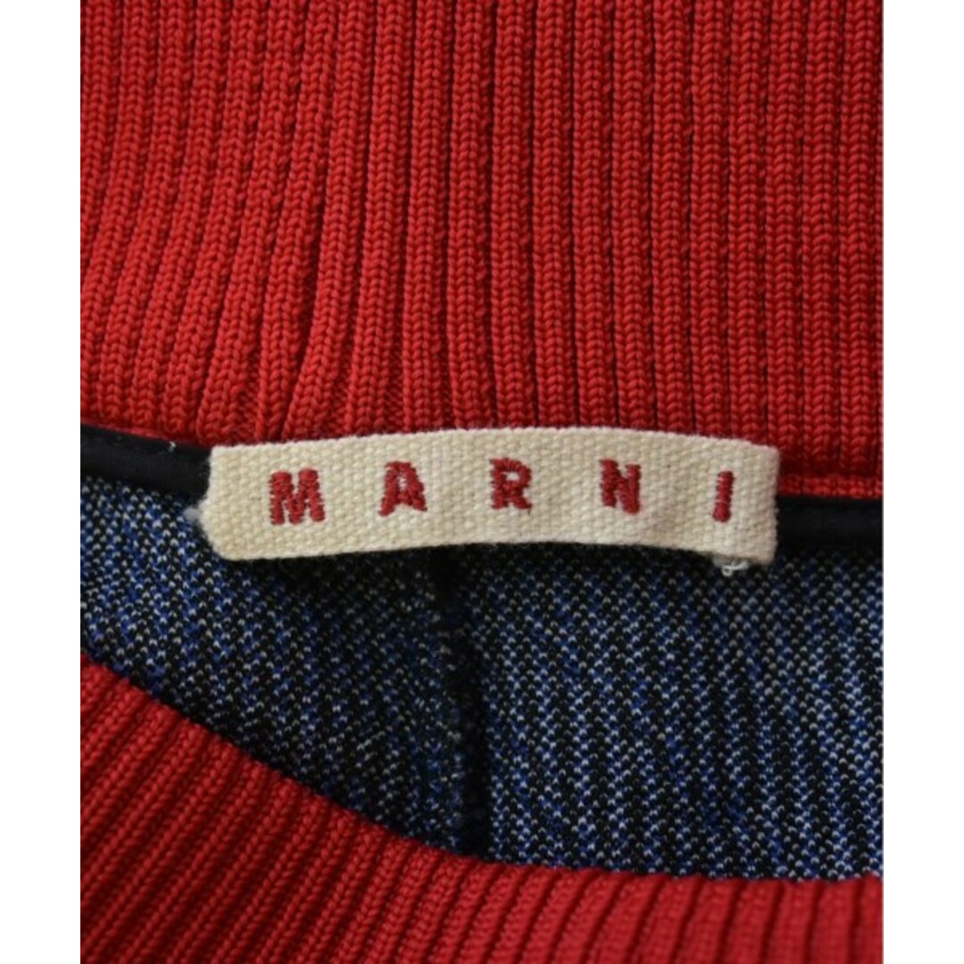 Marni(マルニ)のMARNI マルニ ひざ丈スカート 38(S位) 紺x白x青(チェック) 【古着】【中古】 レディースのスカート(ひざ丈スカート)の商品写真