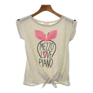 メゾピアノ(mezzo piano)のMEZZO PIANO メゾピアノ Tシャツ・カットソー 130 グレー 【古着】【中古】(Tシャツ/カットソー)