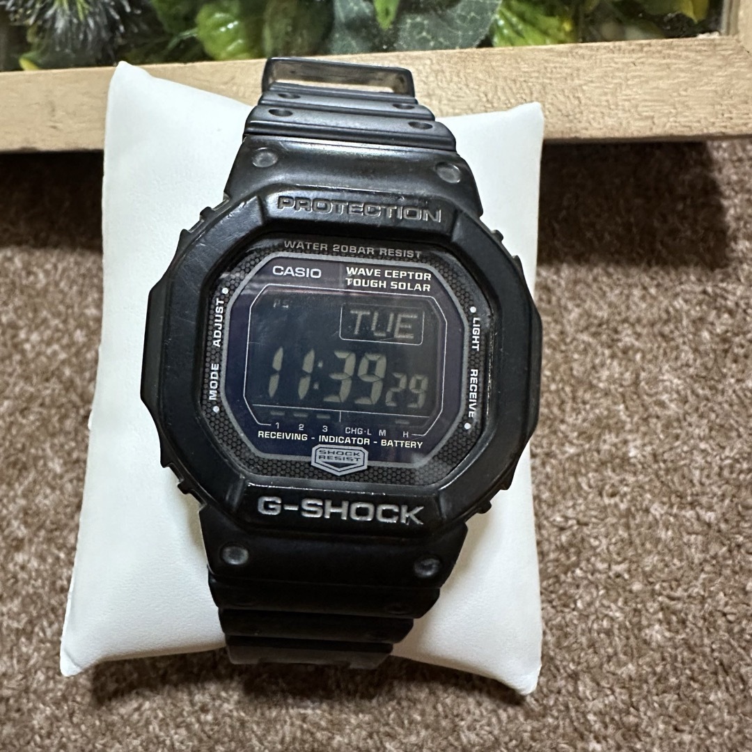 G-SHOCK(ジーショック)のG-SHOCK 電波ソーラーgw5600bj 腕時計 ブラック メンズの時計(腕時計(デジタル))の商品写真