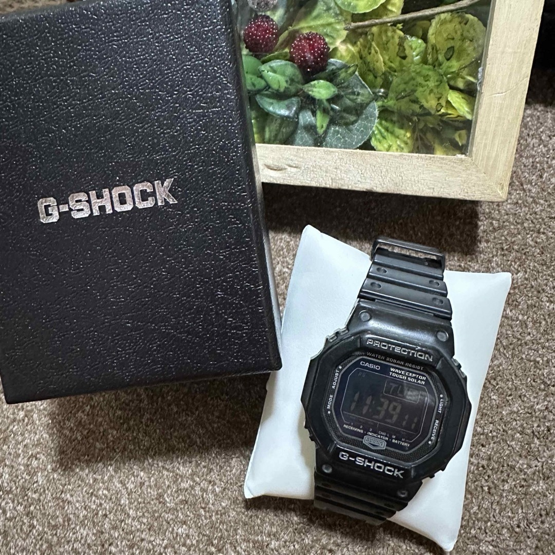 G-SHOCK(ジーショック)のG-SHOCK 電波ソーラーgw5600bj 腕時計 ブラック メンズの時計(腕時計(デジタル))の商品写真