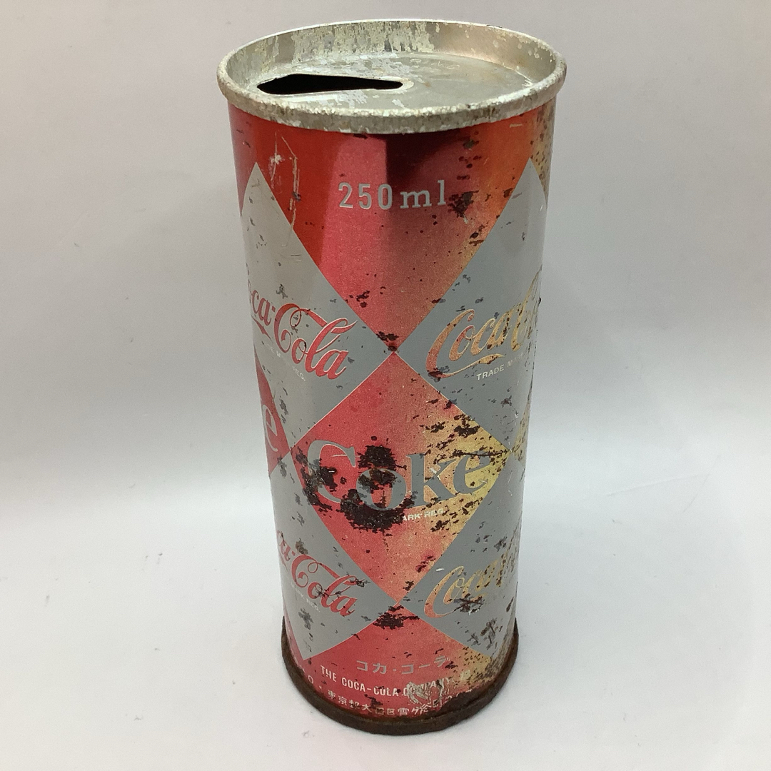 コカ・コーラ(コカコーラ)の当時物 コカ・コーラ セカンド ダイヤモンド 缶 250ml 1960年代 エンタメ/ホビーのコレクション(ノベルティグッズ)の商品写真