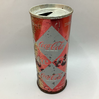 コカコーラ(コカ・コーラ)の当時物 コカ・コーラ セカンド ダイヤモンド 缶 250ml 1960年代(ノベルティグッズ)