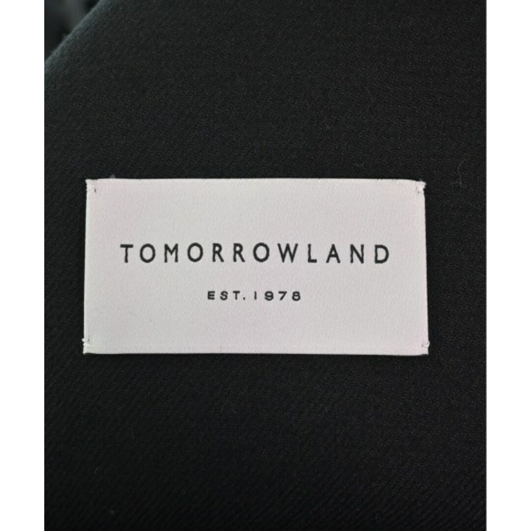 TOMORROWLAND(トゥモローランド)のTOMORROWLAND トゥモローランド チェスターコート -(M位) 黒 【古着】【中古】 メンズのジャケット/アウター(チェスターコート)の商品写真