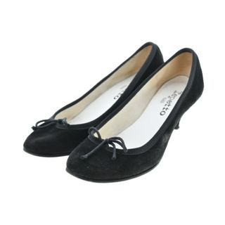 レペット(repetto)のrepetto レペット パンプス EU36(22.5cm位) 黒 【古着】【中古】(ハイヒール/パンプス)