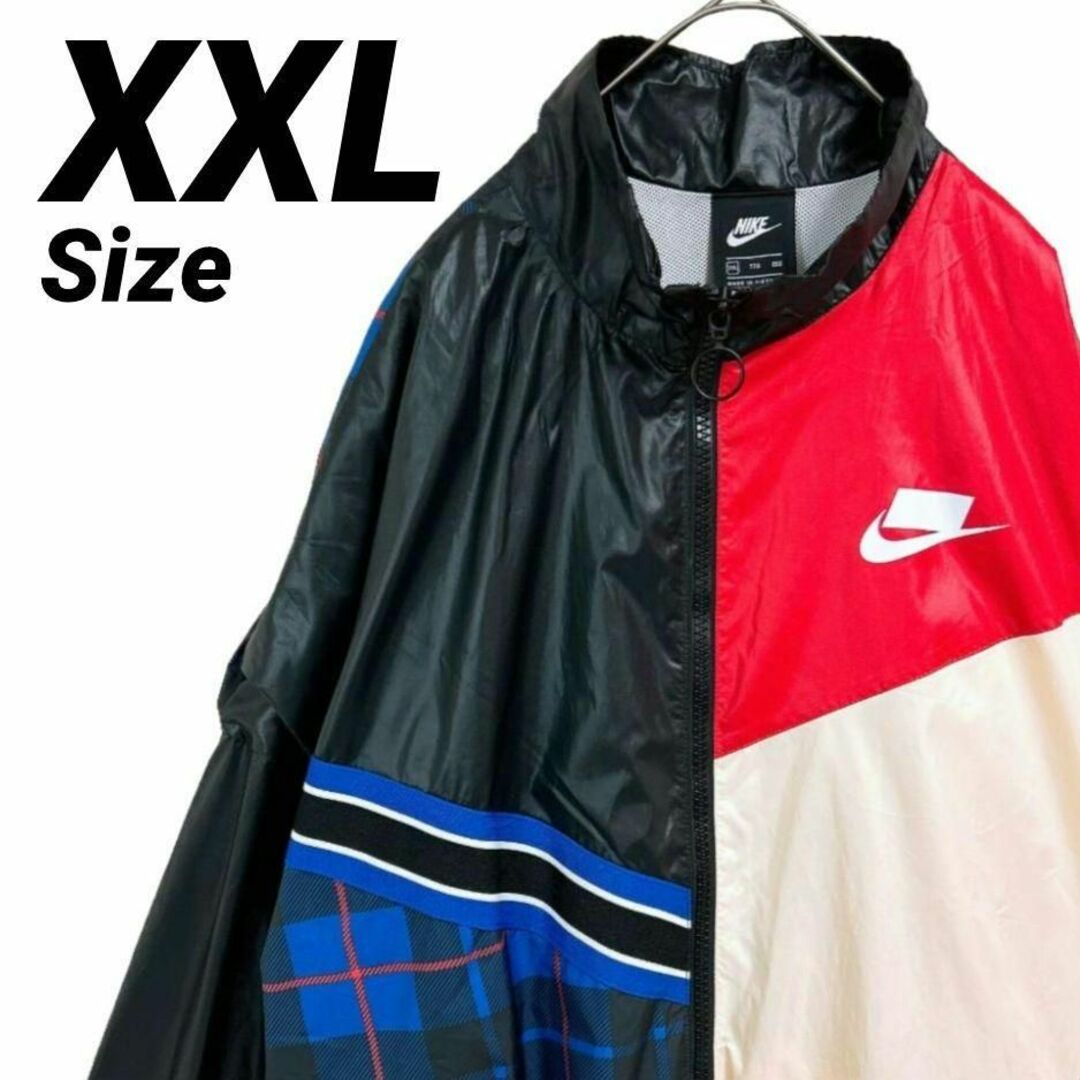 NIKE(ナイキ)の美品★XXL★NIKEナイキ ナイロンジャケットNSW ウーブン レディース レディースのジャケット/アウター(ナイロンジャケット)の商品写真