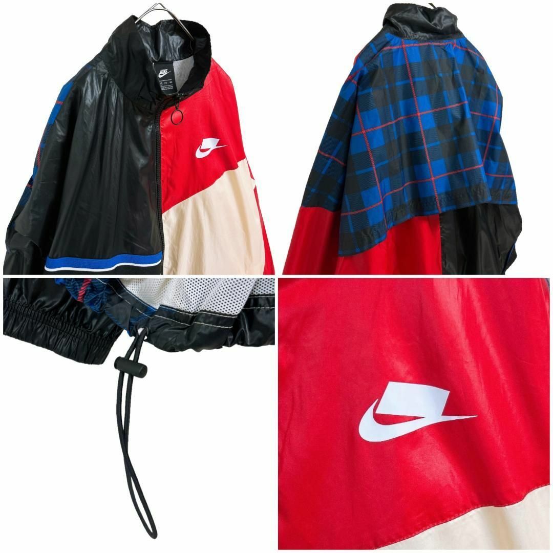 NIKE(ナイキ)の美品★XXL★NIKEナイキ ナイロンジャケットNSW ウーブン レディース レディースのジャケット/アウター(ナイロンジャケット)の商品写真