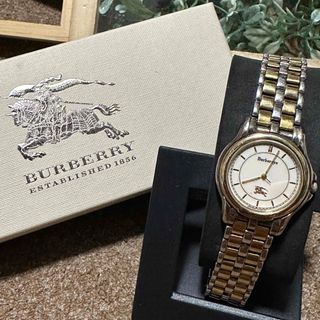 BURBERRY - 稼働品 バーバリー BURBERRY ザ・ブリテンクロノの通販｜ラクマ