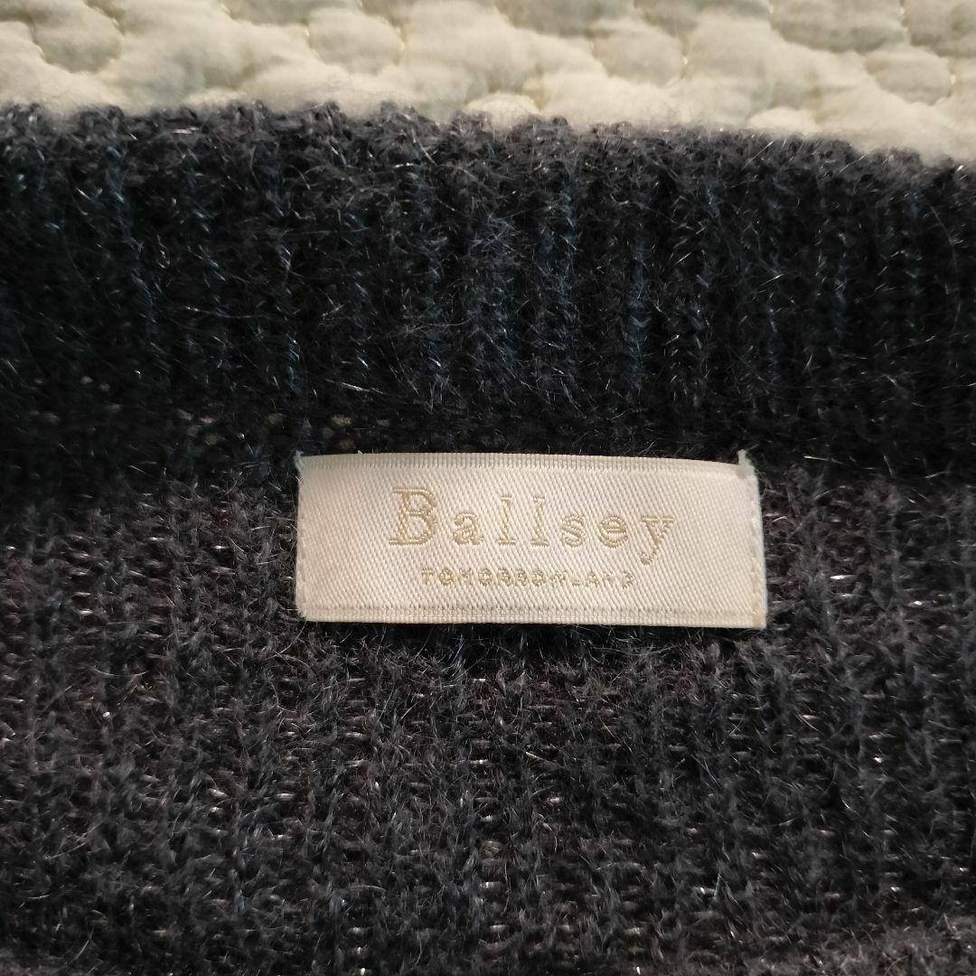 Ballsey(ボールジィ)のBallsey　ボールジィ　日本製　モヘヤニット　長袖ニットセーター　Sサイズ レディースのトップス(ニット/セーター)の商品写真