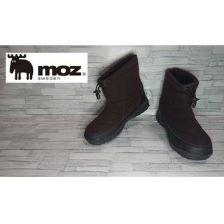 モズ(moz)の【美品】moz フェルト調 防水防滑 レディース ブーツ 23cm 靴 モズ(ブーツ)