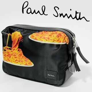 ポールスミス(Paul Smith)の新品 ポールスミス 50周年記念 スパゲッティ柄 ポーチ ユニセックス(ポーチ)