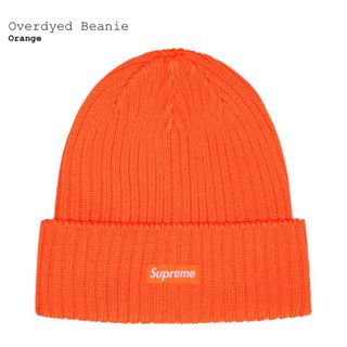 シュプリーム(Supreme)の【24ss】新品シュプリームsupremeビーニーOverdyed Beanie(ニット帽/ビーニー)