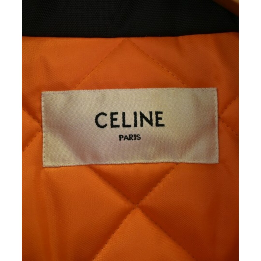 celine(セリーヌ)のCELINE セリーヌ ダウンジャケット/ダウンベスト 48(L位) 黒 【古着】【中古】 メンズのジャケット/アウター(ダウンジャケット)の商品写真
