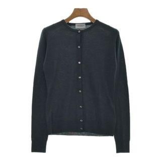 ジョンスメドレー(JOHN SMEDLEY)のJOHN SMEDLEY ジョンスメドレー カーディガン S 濃紺 【古着】【中古】(カーディガン)